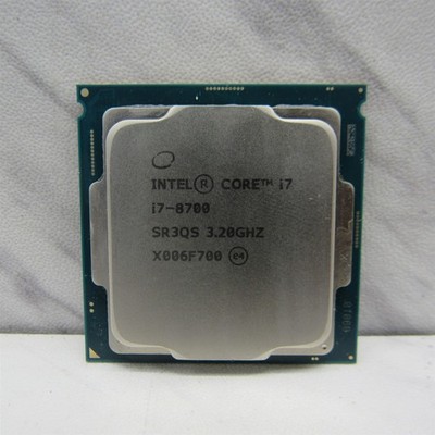 Intel SR3QS 6 Core i7-8700 3.20GHz Desktop CPU Processor Six LGA1151 12MB i7 8th