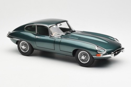 Kyosho 1:18 Jaguar E Type MK1 3.8L Coupe (1961) Dark Green Diecast Car 1/18 - Picture 6 of 8