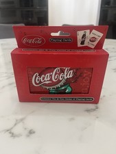 Coca-Cola Collector Tin w/ 2 Playing Card Decks • New in Box • Vintage Style