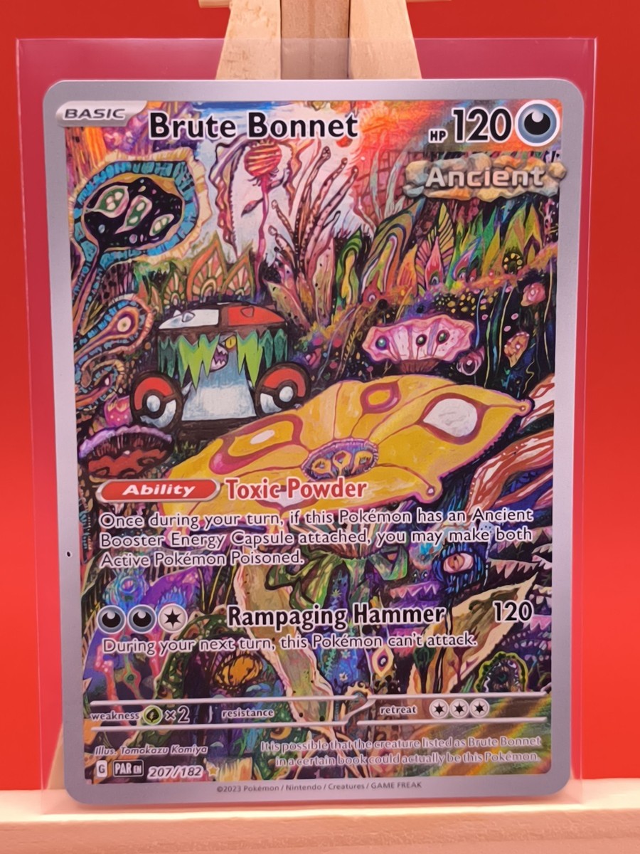 Brute Bonnet 207/182 Paradox Rift Illustration Full Art Holo