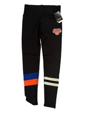 Womens NBA New York Knicks Jogger Pants by UNK Black Small New with Tags
