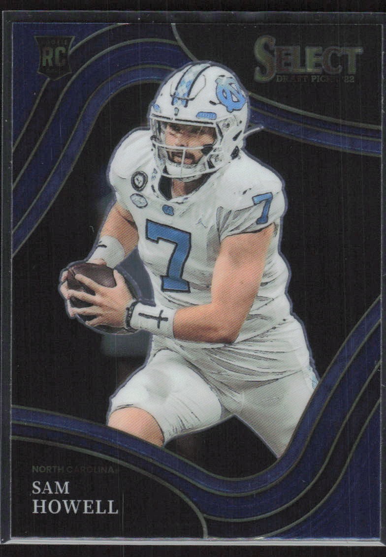2022 Panini Select Draft Picks Blue (Retail Base) #103 Sam Howell
