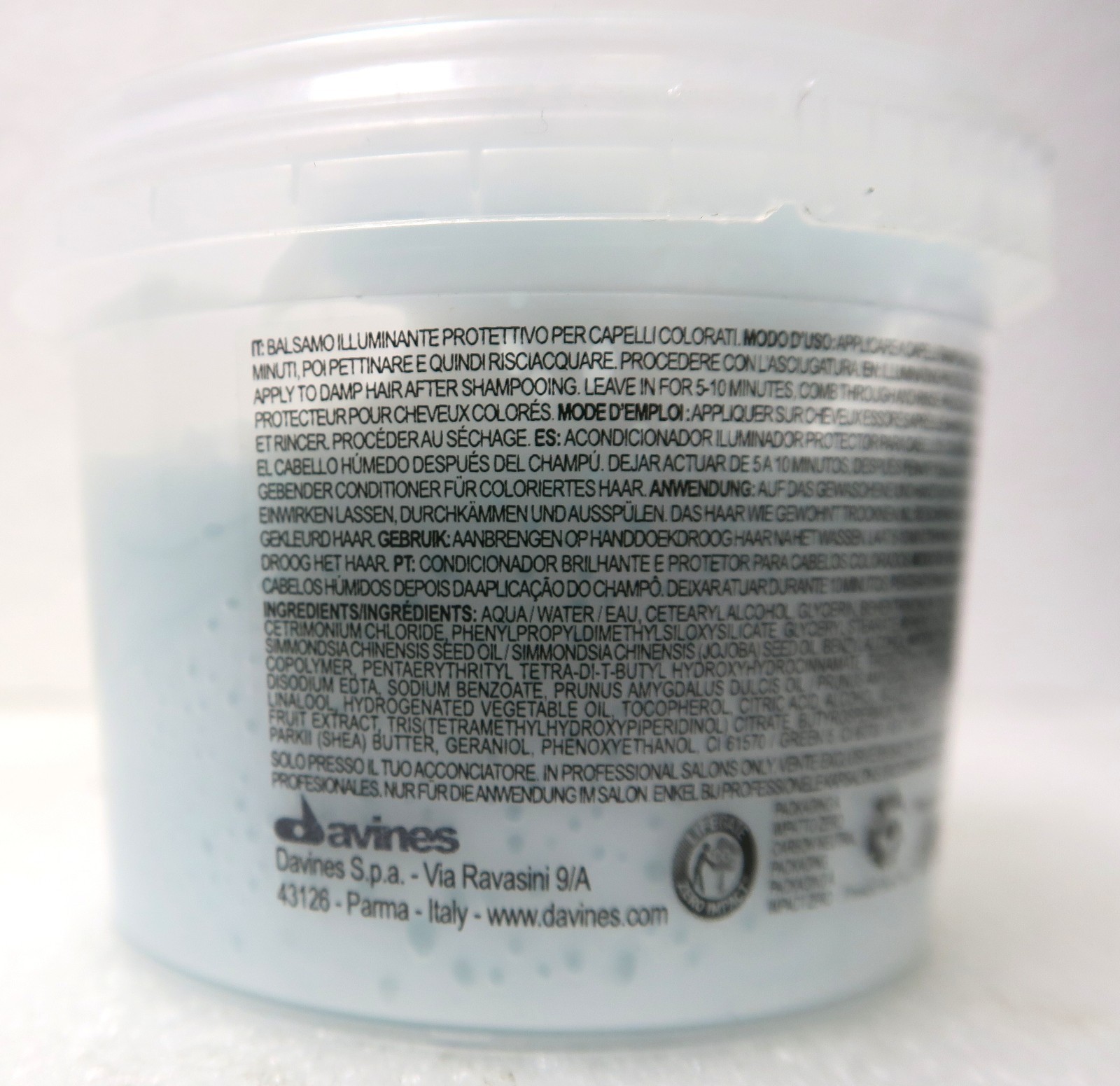 Davines MINU Conditioner Shine & Care for Color-Treated Hair 2.5oz Travel Size