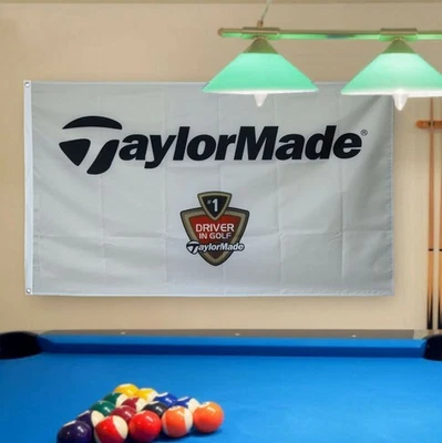 TAYLORMADE #1 DRIVER IN GOLF 3x5 FLAG MAN CAVE 3 X 5 BANNER NEW TAYLOR MADE USA