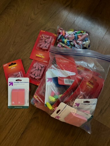 Huge Lot 4 Lbs Pencil Eraser Caps Top Erasers Bulk Kids Toppers School Classroom