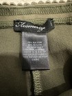 Mesmerize Olive Green Cropped Capri Pants Slit Size 2 — photo 6