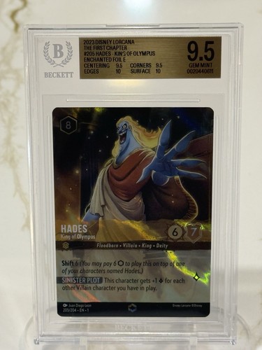 Hades - King of Olympus graded BGS 9.5 for sale on eBay
