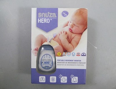 Snuza Hero Portable Baby Movement Monitor Wearable Alarm Vibration