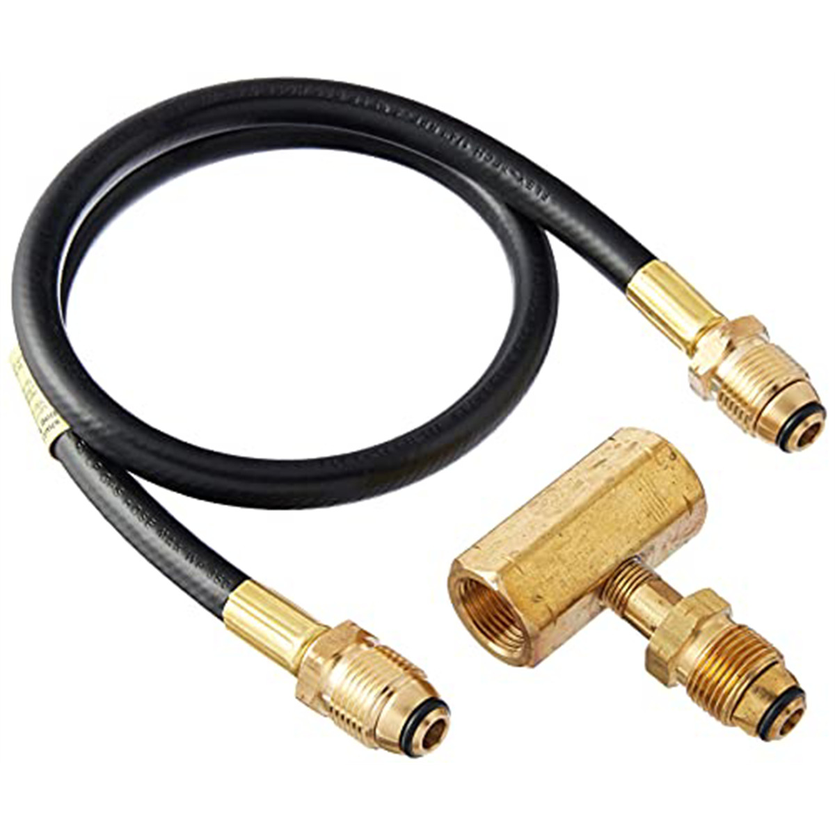 Mr Heater F273737 30 Inch Hose Assembly with POL Fittings and Tee