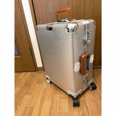 【激レア/ワンオーナー】RIMOWA サバンナ アタッシュケース RIMOWA Hammerschlag Cabin 31L Limited Silver Suitcase Used Japan