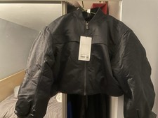 Women's Lululemon Insulated Ruched Bomber Jacket Sz 4 Black