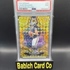 Panini Mosaic 2024 Caleb Williams Bears #301 Reactive Yellow Prizm RC PSA 9