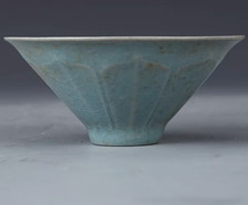 Nice Collectable Art Chinese Hand Painting RuKiln Porcelain Cup