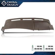 TPE Fits 2003-2006 Cadillac Escalade ESV EXT Dark Brown Dash Cover Overlay