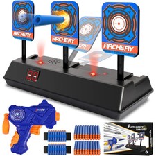 Electric Scoring Auto Reset Shooting Digital Target for Nerf Guns Shooting Ta...