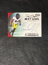 2019 Sage Hit Draft Next Level Signatures Emanuel Hall Rookie Auto RC