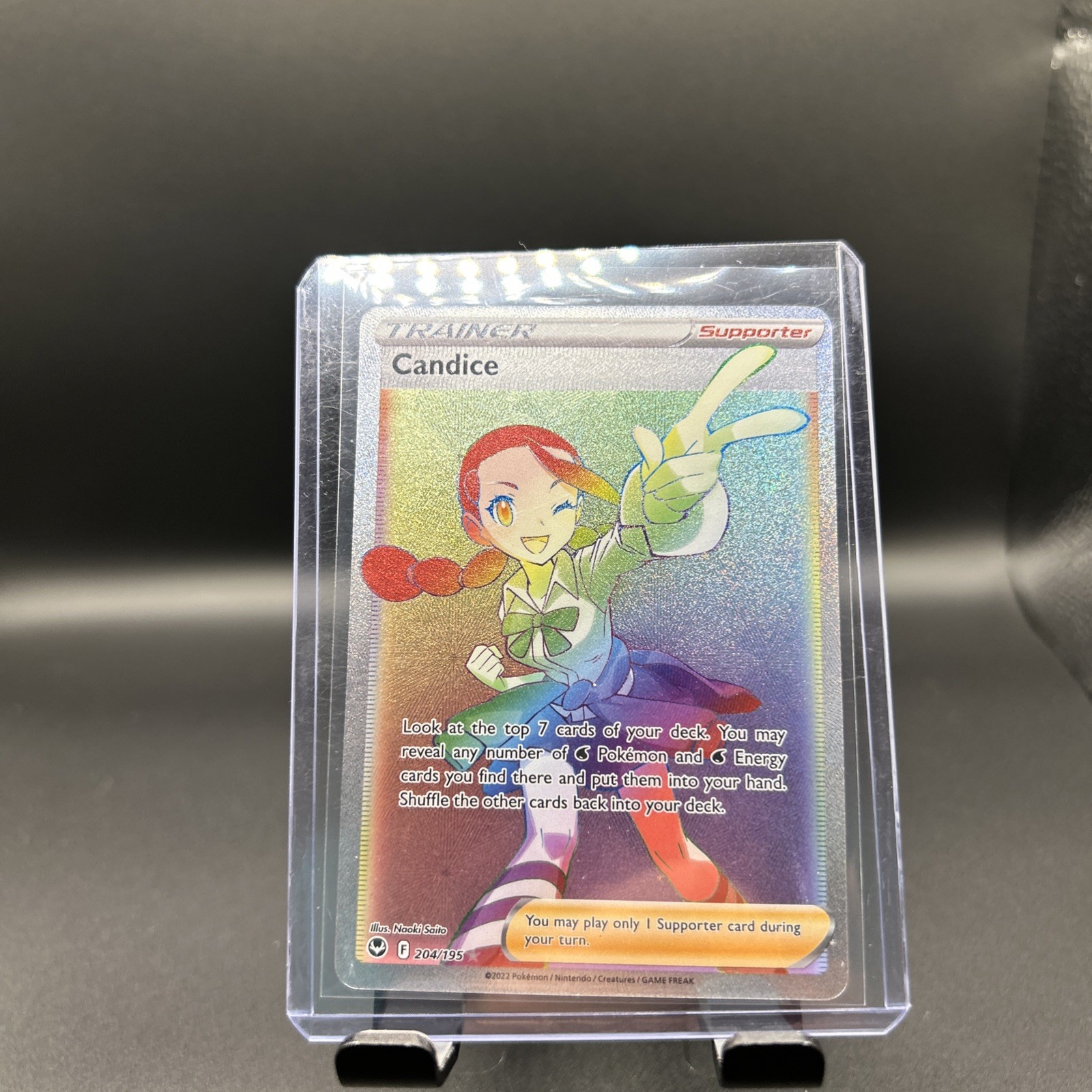 Secret - Candice Pokémon Sword & Shield Silver Tempest #204 0mf9