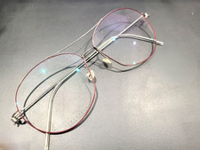 Lindberg Brille Air Titanium COCO GR92 P10 Silber Rot Gestell Rx 54-19-135