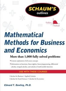 Schaums Outline of Mathematical Methods for Business an... | Buch | Zustand gut