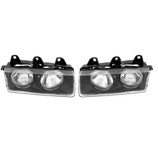 For BMW 318is Headlight 1992-1999 Driver and Passenger Pair Halogen 63121387861