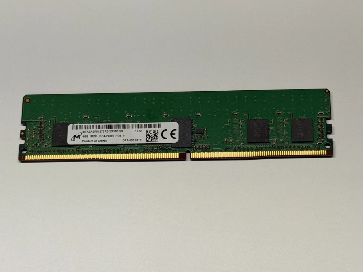 4 GB Capacity per Module DDR4 SDRAM DIMM Network Server Memory