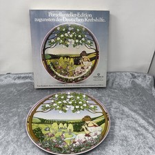 H104 Heinrich Villeroy & Boch Sammelteller Wandteller Vier Jahreszeiten OVP K1