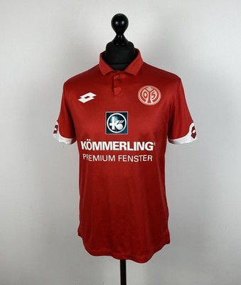 FSV Mainz 05 Deutschland Heim Fußball Trikot 16/17 Lotto Größe M