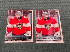 2018-19 Samuel Montembeault YG Young Guns #242 Rookie RC Montreal (2 Cards)