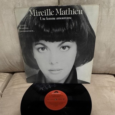Mireille Mathieu Une femme amoureuse Vinyl LP Polydor Chanson 12'' 33 RPM