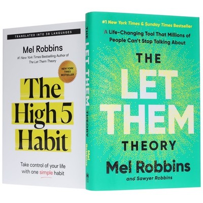 The Let Them Theory & The High 5 Habit 2 Books Set - Non Fic - PB/HB