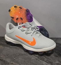 Nike Hyperdiamond 4 Pro Softball Cleats Gray Women's Size 10.5 HF1124-001