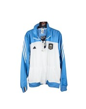 NEU Argentinien Fußball Trainingsjacke 2011-2012 (M) Chaqueta Trikot Adidas