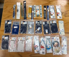 HUGE Lot *New Old Stock* Knitting Needles/ Circular / Quicksilver / Double Point