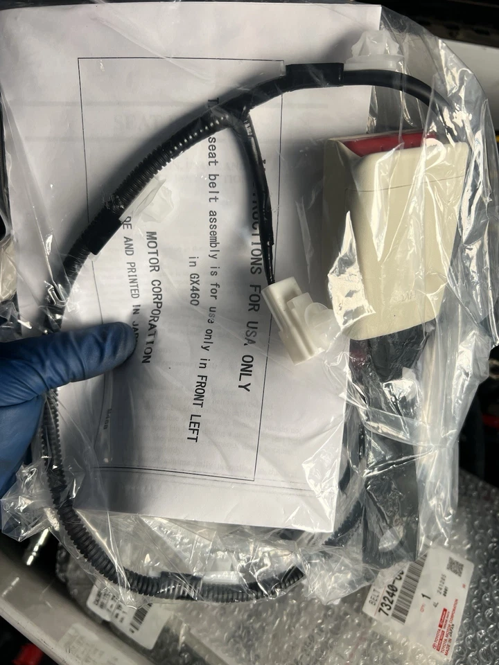 Toyota Belt Buckle Genuine OEM New - Image 2 of 2