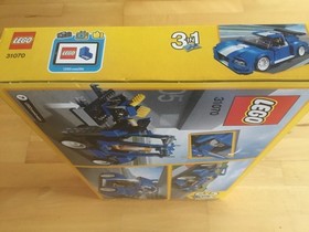 LEGO CREATOR: Turbo Race Car (31070) 3 in 1, new, unopened, in very good condition