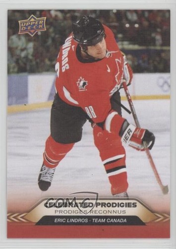 Eric Lindros #CP-6 2025 Upper Deck Tim Hortons Team Canada Celebrated Prodigies card