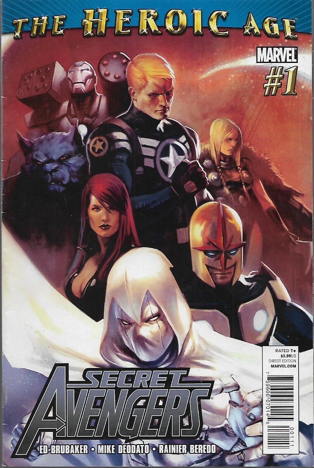 Marvel Comics’ Secret Avengers #1-5 from 2010.