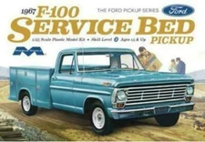 Moebius Models 1967 Ford Service Bed Pickup 1/25 Scale Model Kit - MOE1239