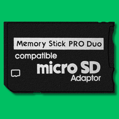 Memory Stick Pro Duo Adapter Micro SD SDHC TF Card Reader Converter Camera PSP