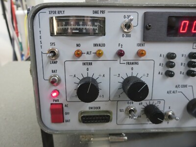 IFR (Aeroflex), ATC-600A, Test Set - DME/Transponder, Ramp Tester