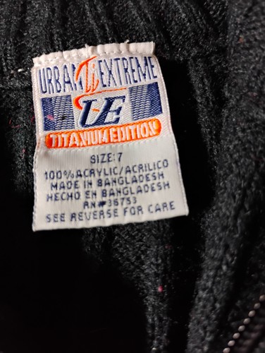 Boys Urban Extreme Titanium Edition Pull Over Sweater - Picture 4 of 8
