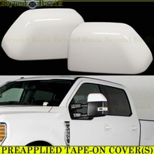 2017-2026 2023 2024 Ford F250 F350-f550 Superduty Mirror Covers Z1 Yz Oxd White