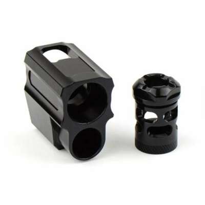 Tyrant CNC 9mm T-Comp/Compensator for SIG Sauer P320 - Black Body