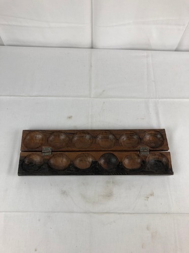 Oware Holz Holzspiel Ghana Afrika Fisch - Afbeelding 8 van 9