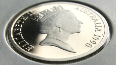 1990 Australia Proof 10 Cents Uncirculated Australian Ten Cents