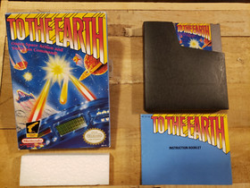 To the Earth NES (NES, 1990) CIB W/Authentic Box, Manual and Cartridge