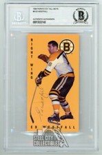 Ed Westfall 1994 Parkhurst Tall Boys Autographed Card #6 - BAS