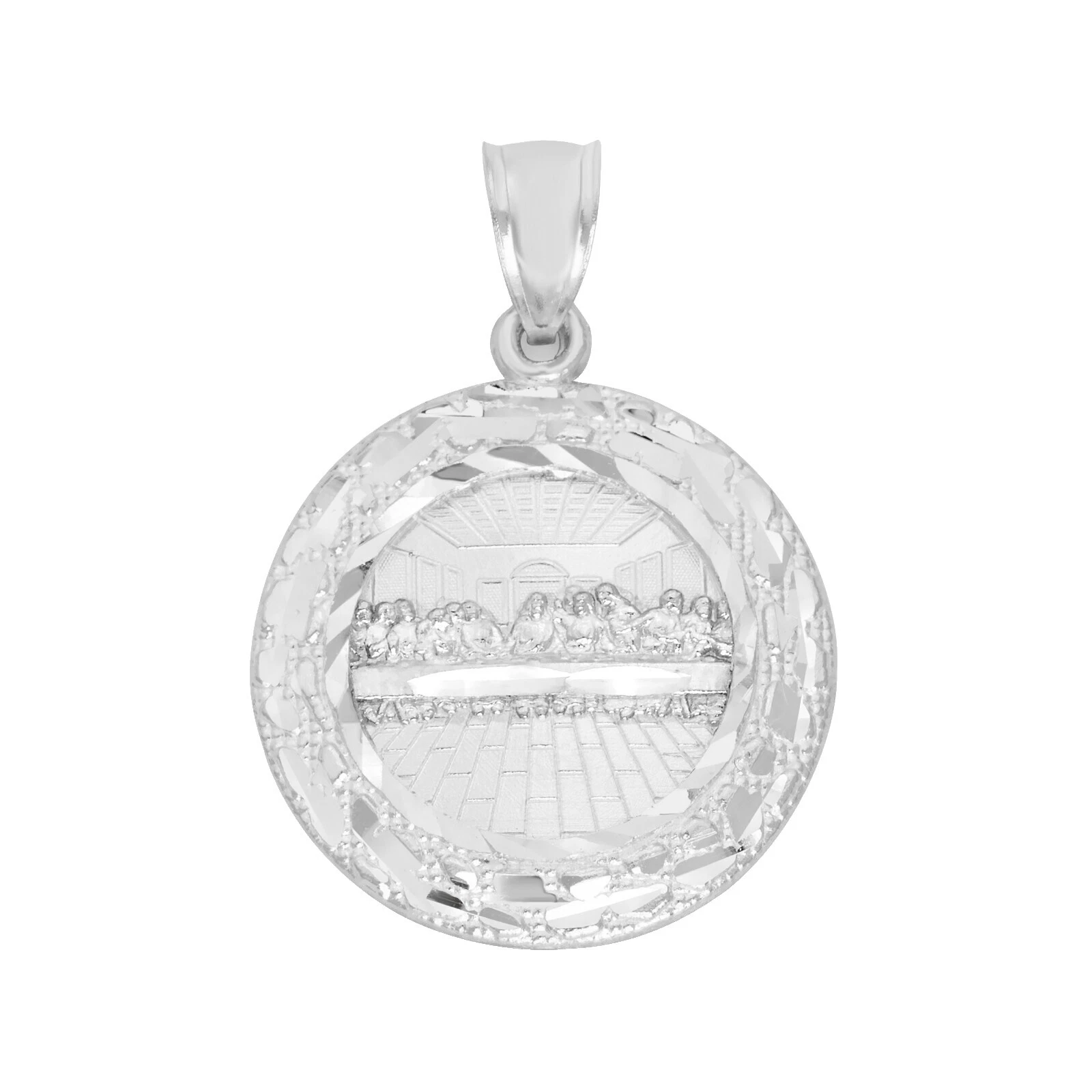 Collares y colgantes colgantes de plata de ley Luck para hombre