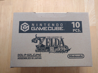 Zelda The Wind Waker Shipping Box - Nintendo GameCube NGC - JAPAN
