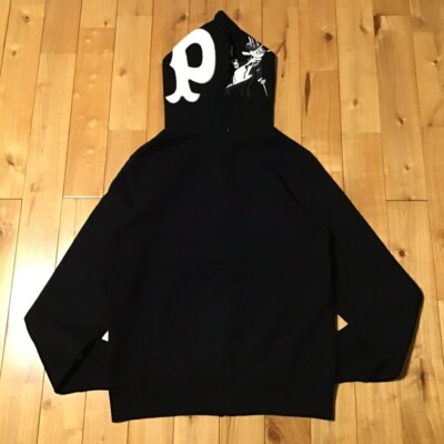 BAPE Panda full zip hoodie Black A Bathing Ape Size M | eBay